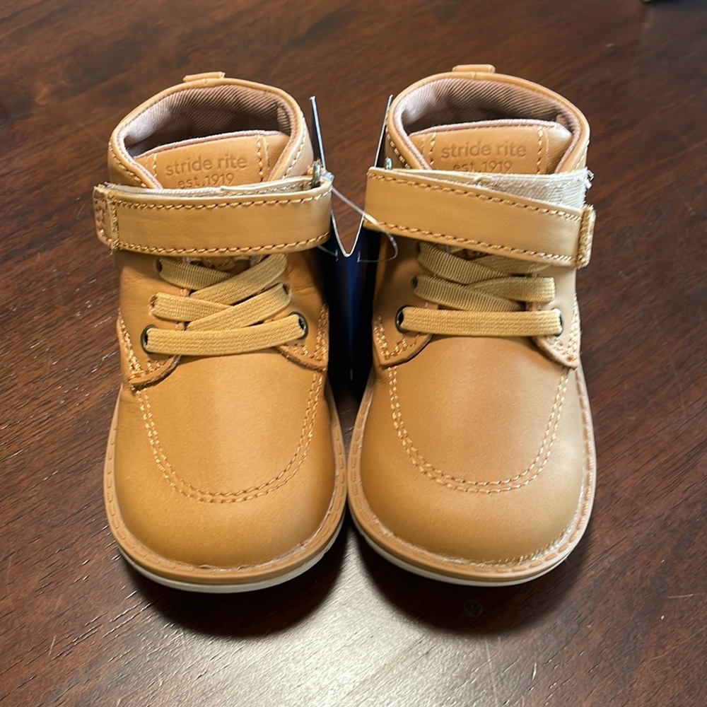 NWT Stride Rite Toddler Boots SRT Quinn